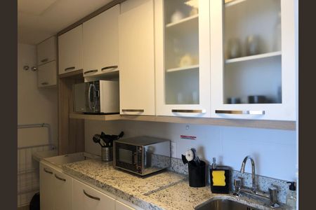 Cozinha de kitnet/studio para alugar com 1 quarto, 45m² em Petrópolis, Porto Alegre