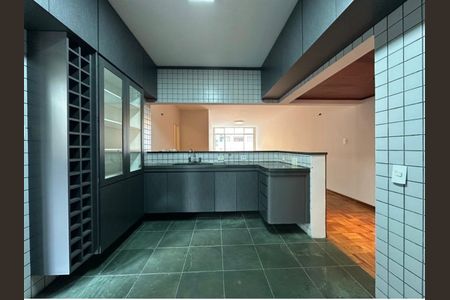 Cozinha de apartamento para alugar com 3 quartos, 150m² em Jardins, São Paulo