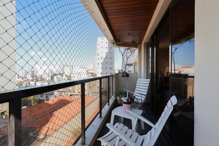 Varanda da sala de apartamento à venda com 3 quartos, 174m² em Jardim São Paulo, São Paulo
