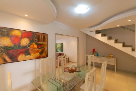 Sala de Jantar de casa à venda com 4 quartos, 165m² em Dona Clara, Belo Horizonte