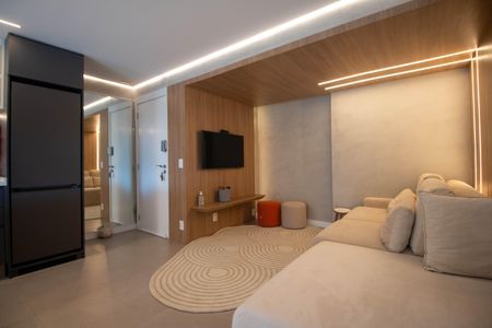 Sala de apartamento à venda com 2 quartos, 122m² em Alto da Boa Vista, São Paulo