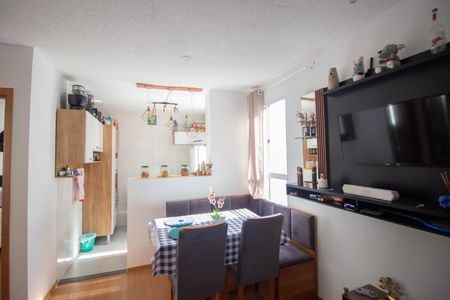 Sala de apartamento à venda com 2 quartos, 39m² em Tres Barras, Contagem