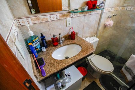 Banheiro da Suíte de casa à venda com 3 quartos, 110m² em Vila Pereira Cerca, São Paulo