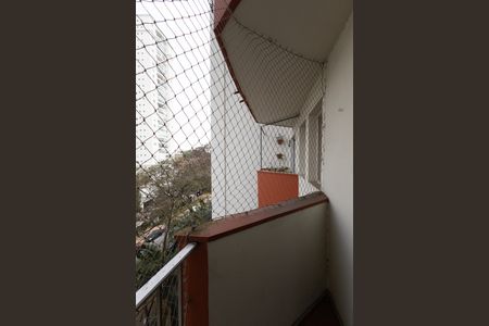 Varanda da Sala de apartamento para alugar com 3 quartos, 80m² em Jardim Taquaral, São Paulo