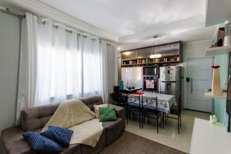 Sala de apartamento à venda com 3 quartos, 100m² em Jardim Santo Alberto, Santo André