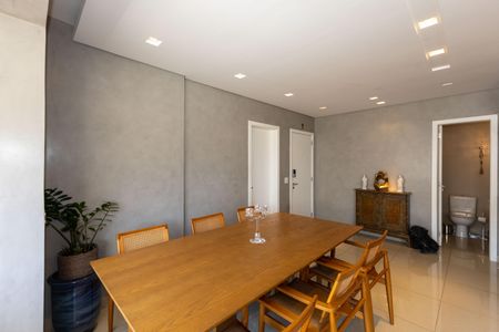 Sala de Jantar de apartamento à venda com 3 quartos, 115m² em Vila da Serra, Nova Lima