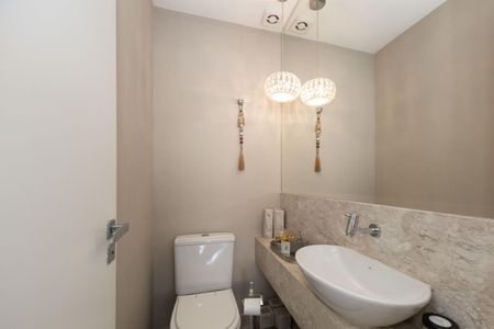 Lavabo da Sala de apartamento à venda com 3 quartos, 115m² em Vila da Serra, Nova Lima