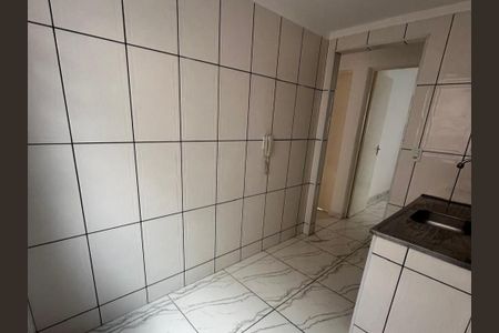 Cozinha de apartamento à venda com 2 quartos, 43m² em Parque Santa Rita, São Paulo
