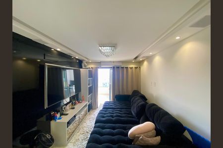 Sala de apartamento para alugar com 3 quartos, 129m² em Canto do Forte, Praia Grande