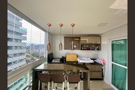 Varanda de apartamento para alugar com 3 quartos, 129m² em Canto do Forte, Praia Grande