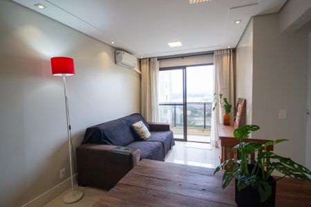 Sala de apartamento para alugar com 2 quartos, 55m² em Jardim Santa Fe, Sorocaba