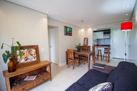 Sala de apartamento para alugar com 2 quartos, 55m² em Jardim Santa Fe, Sorocaba