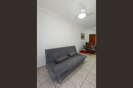 Sala de apartamento para alugar com 1 quarto, 64m² em Canto do Forte, Praia Grande