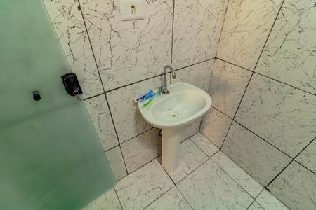 Banheiro da Suíte de casa para alugar com 1 quarto, 60m² em Vila Monte Alegre, São Paulo