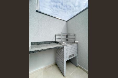 Varanda Gourmet de casa de condomínio à venda com 2 quartos, 67m² em Vila Osasco, Osasco