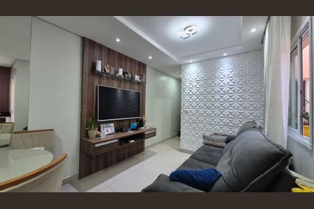 Sala de apartamento à venda com 2 quartos, 53m² em Vila Humaita, Santo André