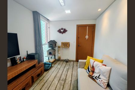 Sala de apartamento à venda com 3 quartos, 135m² em Arvoredo Ii, Contagem