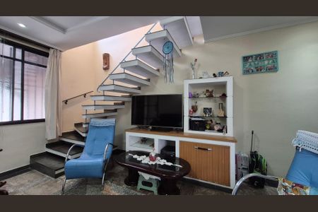 Sala de casa à venda com 3 quartos, 180m² em Jardim Jamaica, Santo André
