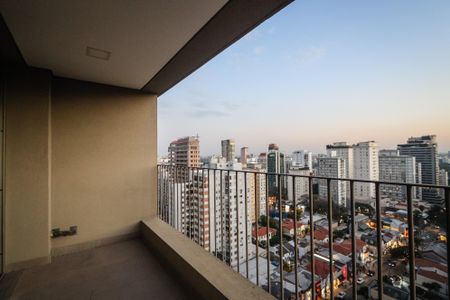 Varanda de kitnet/studio à venda com 1 quarto, 58m² em Jardins, São Paulo