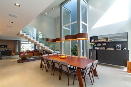 Sala de Jantar de casa de condomínio à venda com 6 quartos, 600m² em Parque Terra Nova II, São Bernardo do Campo