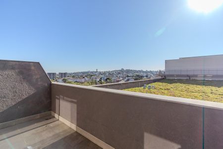 Varanda da Sala de kitnet/studio à venda com 1 quarto, 48m² em Teresópolis, Porto Alegre