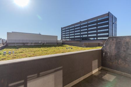 Varanda da Sala de kitnet/studio à venda com 1 quarto, 48m² em Teresópolis, Porto Alegre