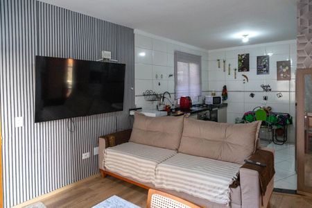 Sala de apartamento à venda com 2 quartos, 50m² em Vila Rosalia, Guarulhos