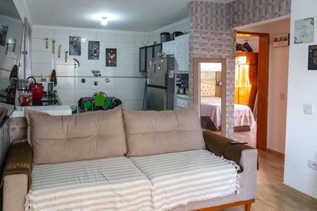 Sala de apartamento à venda com 2 quartos, 50m² em Vila Rosalia, Guarulhos