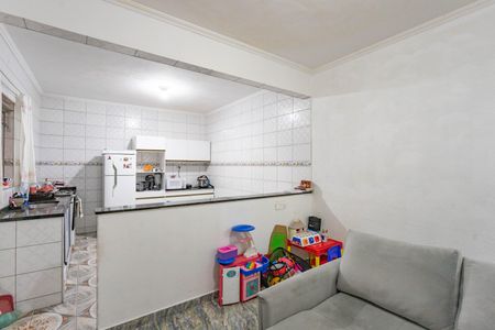 Sala de casa para alugar com 2 quartos, 57m² em Centro, Diadema