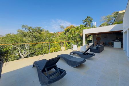 Varanda de casa de condomínio para alugar com 4 quartos, 550m² em Quinta das Flores, São José dos Campos