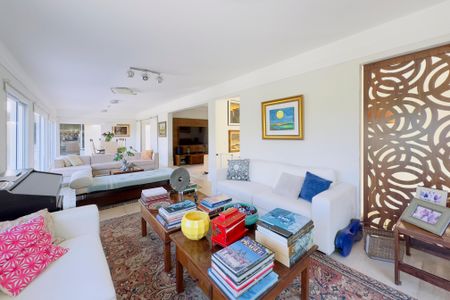 Sala de casa de condomínio para alugar com 4 quartos, 550m² em Quinta das Flores, São José dos Campos