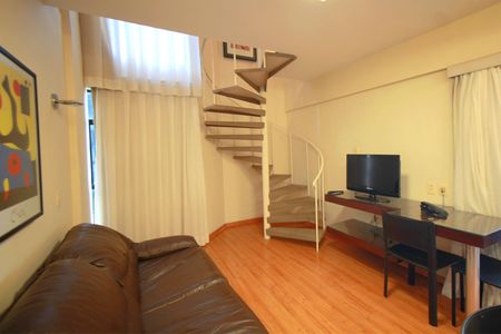 Studio de kitnet/studio para alugar com 1 quarto, 47m² em Savassi, Belo Horizonte