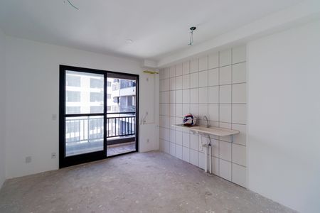 Sala/Cozinha de apartamento para alugar com 2 quartos, 38m² em Cidade Jardim, São Paulo