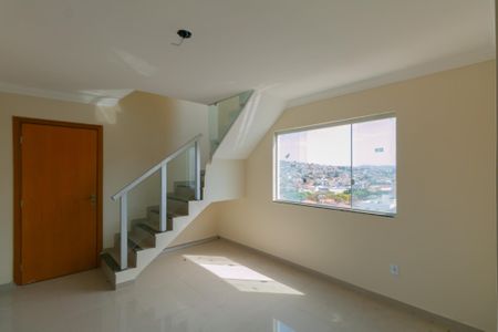 Sala de apartamento à venda com 3 quartos, 120m² em Céu Azul, Belo Horizonte