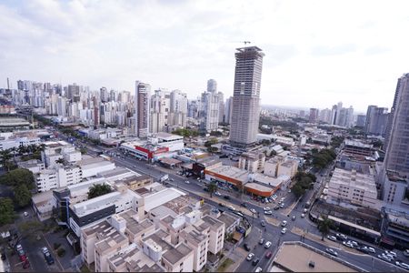 Vista da Sala/Cozinha de apartamento para alugar com 2 quartos, 61m² em Setor Marista, Goiânia
