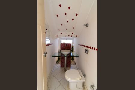 Lavabo de casa de condomínio para alugar com 5 quartos, 412m² em Residencial Barão do Café, Campinas