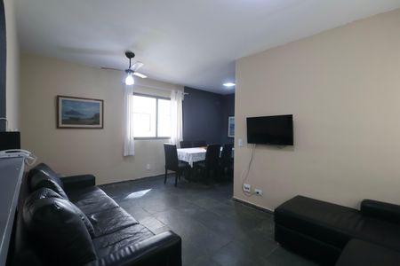 Sala de apartamento para alugar com 3 quartos, 138m² em Tortuga, Guarujá