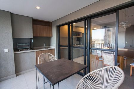 Varanda de apartamento para alugar com 3 quartos, 105m² em Jardim Sul, Uberlândia