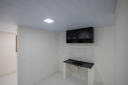 Cozinha de apartamento para alugar com 1 quarto, 25m² em Vila Dorna, São Paulo