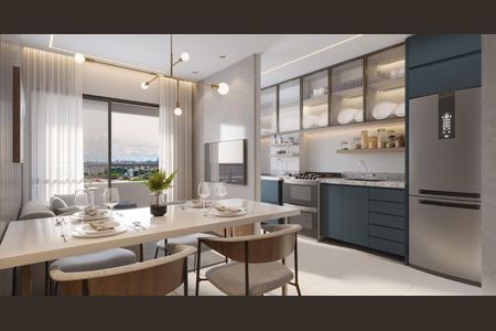 Apartamento à venda com 1 quarto, 58m² em Estrela do Oriente, Belo Horizonte