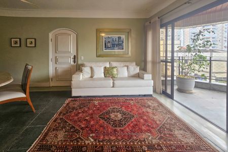 Sala de apartamento para alugar com 3 quartos, 150m² em Tortuga, Guarujá