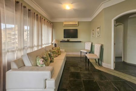 Sala de apartamento para alugar com 3 quartos, 150m² em Tortuga, Guarujá