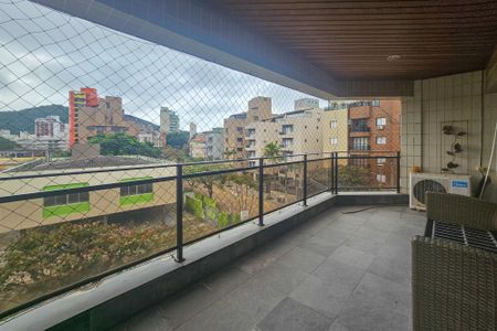 varanda de apartamento para alugar com 3 quartos, 150m² em Tortuga, Guarujá