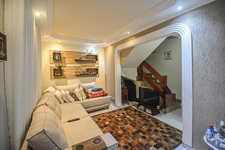 Sala de casa de condomínio à venda com 2 quartos, 112m² em Demarchi, São Bernardo do Campo