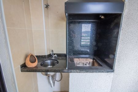 Sacada - Churrasqueira de apartamento à venda com 3 quartos, 63m² em Recanto das Rosas, Osasco