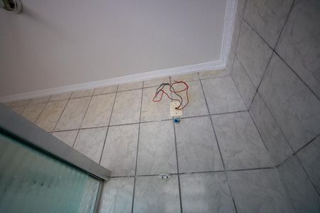 Banheiro de casa para alugar com 1 quarto, 60m² em Vila Humaita, Santo André