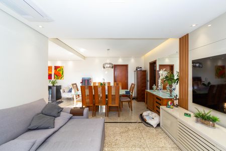 Sala de apartamento à venda com 3 quartos, 130m² em Minas Brasil, Belo Horizonte