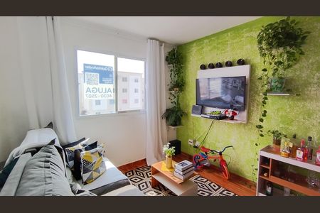 Sala de apartamento para alugar com 2 quartos, 50m² em Parque Santa Rosa, Suzano