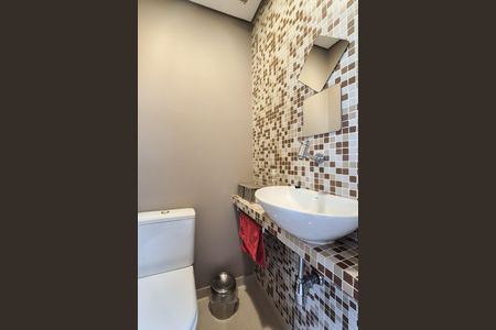 Lavabo de casa de condomínio à venda com 3 quartos, 244m² em Vila Sao Leopoldo, São Bernardo do Campo