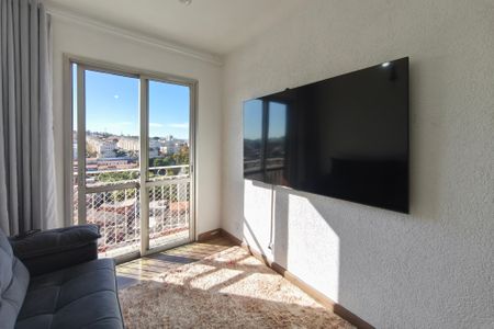 Sala de Estar de apartamento à venda com 3 quartos, 70m² em Jardim dos Oliveiras, Campinas